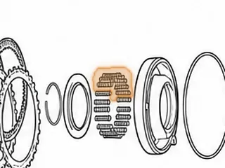 Spring Set, AT540/AT545 1st Range Clutch Return (22 Pieces) — Part # 111977K