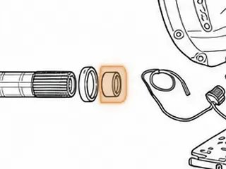 Spacer, AT540/AT545 Output Shaft Bearing (Front) To Governor Drive Gear (1.924” Thick) — Part # 111269