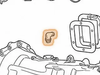 Cooler Fitting, AT540/AT545 (Elbow, Screw-In) — Part # 111996