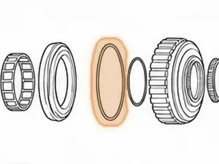 Lip Seal, AXOD/AXODE/AX4S Intermediate & Forward Clutch (Outer) 1986-Up — Part # 86333