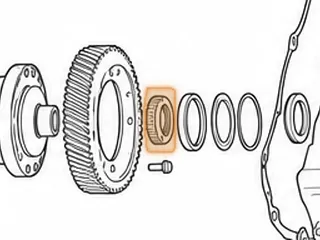 Cone Bearing, BGFA/BVGA-5/BVGA-6/BVGA-7/B7TA/B7VA/B7WA/MFYA/MGFA/MGHA/MGSA /M7WA Differential To Case (24 Rollers)… — Part # 20289E