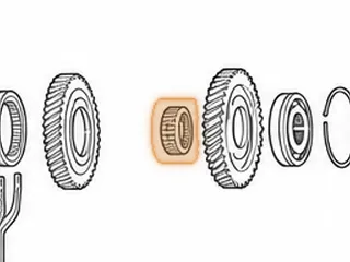 Caged Bearing, BAYA/BGFA/BVGA-5/BVGA-6/BVGA-7/BYBA/B7TA/B7VA/B7WA/B7XA/B7ZA /MFYA/MGFA/MGHA/MGSA/M7WA/M7ZA Reverse Gear… — Part # 30273B