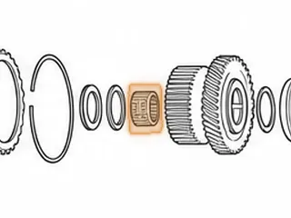 Caged Needle Bearing, MGHA 2nd Gear (Secondary Shaft) (Use 30229A) — Part # 30251E