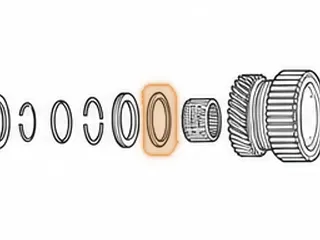 Bearing, BAYA/BGFA/BVGA/BYBA/B7TA/B7VA/B7WA/B7XA/B7ZA/MFYA/MGFA/MGHA/MGSA/ M7WA/M7ZA 1st Gear (Secondary Shaft) &… — Part # 20242E