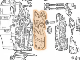 Plate, B7TA/B7VA Valve Body — Part # 20747H