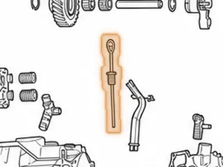 Dipstick, B7TA/B7VA/B7XA/B7ZA/M7ZA (14 7/8” Long) — Part # 20493F