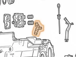Sensor, BAYA On Case (3 Prong) With Chrome Tip — Part # 20436D