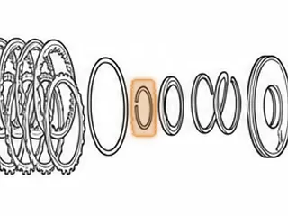 Snap Ring, B7TA/B7VA/B7XA/B7ZA/M7ZA Holds 2nd Clutch Spring Retainer In (.070” Thick) (1.945”OD) — Part # 20862F
