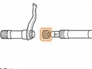 Caged Needle Bearing, AOYA/APXA/BOYA/MP1A/MPJA/MPXA/PX4B/MPOA/A6VA Mainshaft To Converter Reactor (Rear)(.820” Wide)… — Part # 80214