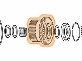 Gear, B7ZA 2nd (Secondary Shaft) 41 Teeth (No Groove) (4.185”OD) — Part # 20803F
