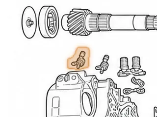 Solenoid, B6VA/BAXA/MAXA/M6HA/MDWA Shift (Black Solenoid) (The Top Solenoid On The Side Of The Bell)(Also BMXA #425)… — Part # 30422B