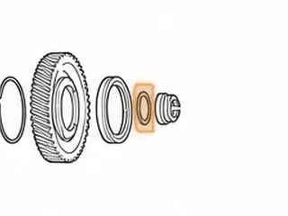 Washer, BAXA/B6VA/MAXA/MDWA/MPZA/M6HA Under Secondary Shaft Nut (Also Under Mainshaft & Counter Shaft Nuts) — Part # 30206A