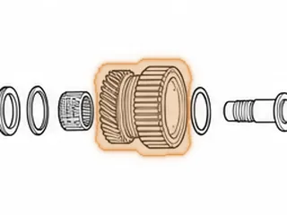 Gear/Sprag Kit, BVGA-5/BVGA-6/BVGA-7/BYBA/B7WA (Some) Low (Secondary Shaft)… — Part # 20802DK