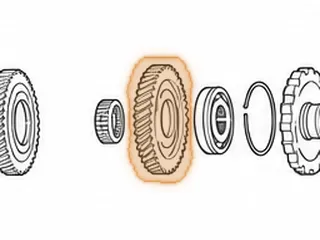 Gear, BAYA/BGFA/BVGA-5/BVGA-6/BVGA-7/BYBA/B7WA(Some)/MFYA/MGFA/MGHA/M7WA 2nd (Countershaft) (48 Teeth, 2 Groove)… — Part # 20804E