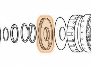 Piston, BAYA/BGFA/BVGA-5/BVGA-6/BVGA-7/BYBA/B7WA/MGFA/MGHA/M7WA 4th/5th Clutch (4.860”OD)(1.860”ID)… — Part # 20960E