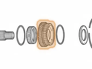 Gear, B7TA 3rd (Mainshaft) 43 Teeth, 2 Groove (4.090”OD) — Part # 20806N