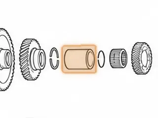 Gear, B7TA/B7VA/B7XA/B7ZA/M7ZA 3rd Gear To 4th Gear (Countershaft) (2.185” Long) (1.850”OD) (1.383”ID)… — Part # 20267F