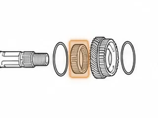 Caged Needle Bearing, B7TA/B7VA/B7XA/B7ZA 3rd Gear (Mainshaft) (Inner) (.710” Thick) (2.290”OD)… — Part # 20220F