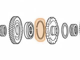 Snap Ring, BAYA/BYBA/B7TA/B7VA/B7WA/B7XA/B7ZA/MFYA/MGHA/MGSA/M7WA Holds Countershaft Bearing To Case (Use 60884CA) — Part # 20890E