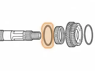 Thrust Bearing, B7TA/B7VA/B7XA/B7ZA/M7ZA 3rd Gear To Mainshaft (2.900”OD) (.097” Thick)… — Part # 30217A