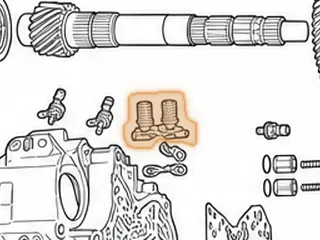 Solenoid, MGHA Lock-Up (Brown Connector) — Part # 20425EC