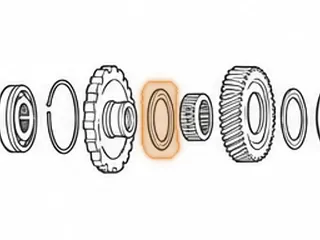 Bearing, BAYA/BGFA/BVGA-5/BVGA-6/BVGA-7/BYBA/B7TA/B7VA/B7WA/B7XA/B7ZA/MFYA /MGFA/MGHA/MGSA/M7WA/M7ZA 3rd Gear To Race… — Part # 20281E