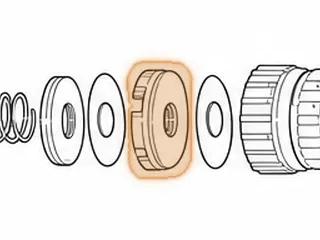 Piston, BGFA/BVGA-5/BVGA-6/BVGA-7/BYBA/MGHA Low Clutch (1.190” Thick)(5.105”OD) (1.775”ID) — Part # 20969E