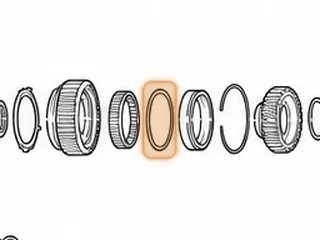 Shim, BAYA/BGFA/BVGA-5/BVGA-6/BVGA-7/BYBA/B7WA/MFYA/MGFA/MGHA/MGSA/M7WA Low Sprag To Ball Bearing (Secondary Shaft) — Part # 20294E