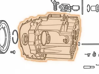 Case, MDLA/MDMA AWD (19 Bolt)(3 Bolt Dual Solenoid)(4 Bolt Single Solenoid) — Part # 90760J