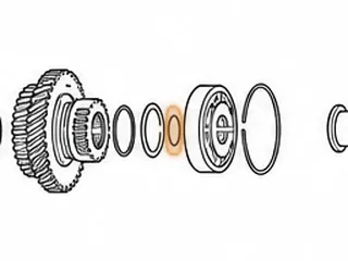 Snap Ring, S24A / A24A / A4RA / MDLA / M4TA / B4RA / M24A / BMXA / SP7A / MP7A / S4XA (Mainshaft) Round Wire… — Part # 90881B