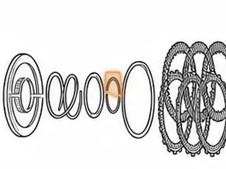 Snap Ring, A4RA / B4RA Holds 1st/2nd/3rd/4th Clutch Retainer In (1.810”OD) .120” Thick ID To OD… — Part # 90862BA