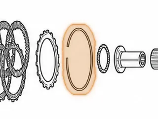 Snap Ring, B6VA/BAXA/MAXA/M6HA Holds 1st/2nd/3rd/4th Clutch Pressure Plate In Drum (4.688”OD) — Part # 90861E