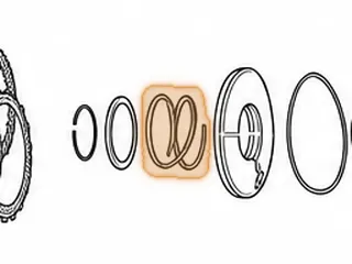 Spring, S24A / A24A / A4RA / M4TA / B4R4A / M24A / MDLA 1st/2nd/3rd/4th Clutch (2.490”OD) 250”OD Of Wire… — Part # 90970BA