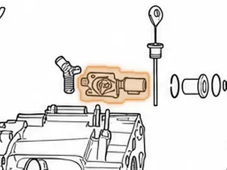 Solenoid, BMXA/SLXA Linear (Dual With Mounting Block) 2001-05 — Part # 90423M
