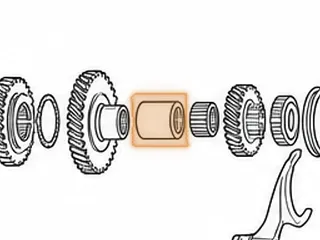 Collar, AK/AS/F4/K4/L4/P1 2nd Gear To 4th Gear (Countershaft) (1.539”) — Part # 60267A3