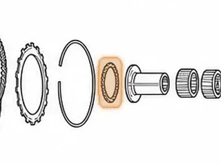 Thrust Bearing, K4/G4 (Some) 2-4 Drum To 4th Gear (2.112”OD) (.097”)… — Part # 60232E