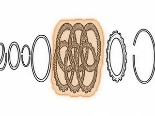 Friction, MDLA / MDMA / M4TA 2nd/3rd/4th Clutch (.075”) 38 Teeth (4.560”OD) (W/Turtle Shell Type Grooves)… — Part # 90100EA