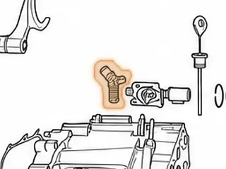 Sensor, A4RA/B4RA/M4TA/MDLA/SDMA/BMXA (Plastic)(2 Wire Connector)(3 3/4” Long, Straight) (1 Bolt) On Top Side Of Case — Part # 90436D