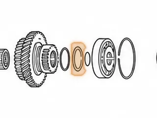 Race, S24A / A24A / M4TA / M24A / SP7A / MP7A 4th Gear (Rear) (Mainshaft) (1.765”OD) (1.033”ID) (.137” Thick) — Part # 90239B