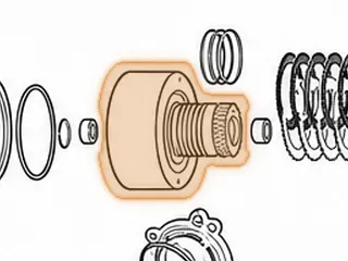 Drum, BW37TB Direct Clutch (Bearing Type) 1981-92 — Part # 104555A
