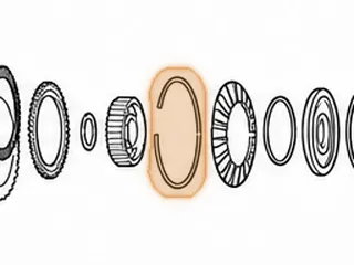 Snap Ring, T-65/T-66 Holds Return Spring In Forward Drum — Part # 29877