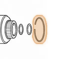 Snap Ring, T-65/T-66 Holds Direct Clutch Pressure Plate In — Part # 29878