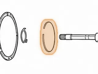 Snap Ring, T-65/T-66 Holds Input Sahft To Forward Drum — Part # 29876