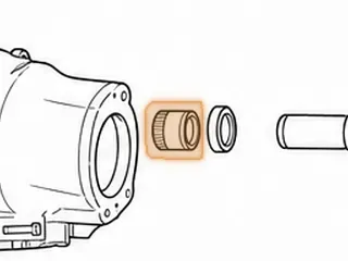 Bushing, A40 (Volvo) Extension Housing (1.510”OD)(1.380”ID)(1.210” Long)(Babbit) — Part # 119066