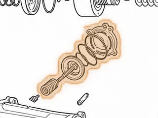Spring, T-65/T-66 Front Servo (Jaguar) — Part # 29906