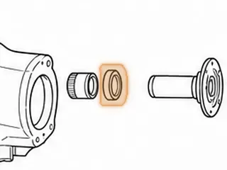 Seal, AW55/BW55/AW70/AW71 Rear (Volvo) (36mm X 49.5mm X 11mm) — Part # 29074
