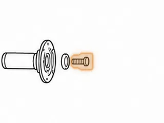Nut, BW35TB / BW37TB Pinion — Part # 104798