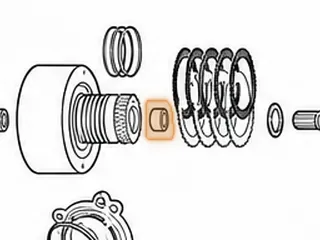 Bushing, BW35TB / BW37TB Direct Drum & Planet To Sun Gear (Rear) — Part # 119048