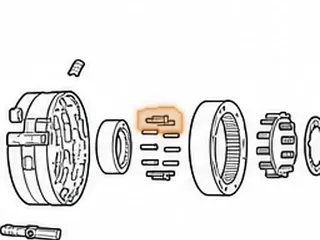 Sprag Kit, C-5 Spring & Roller Kit 1982-86 — Part # 26654AK