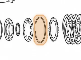 Snap Ring, C-4/C-5 Holds Forward Clutch Return Spring In (.082” Thick)(5”OD) — Part # 26877